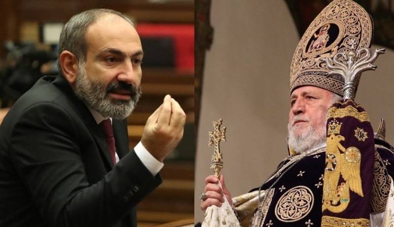 حمله نخست‌وزیر ارمنستان به رهبر کلیسا در آستانه انتخابات
