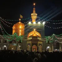 عکس‌هایی از حرم مطهر رضوی