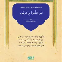 حکمت/ شهرت‌طلبى دلیل نادانى است