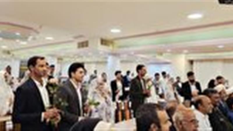 جشن وصال ۵۰ زوج جوان در مهریز