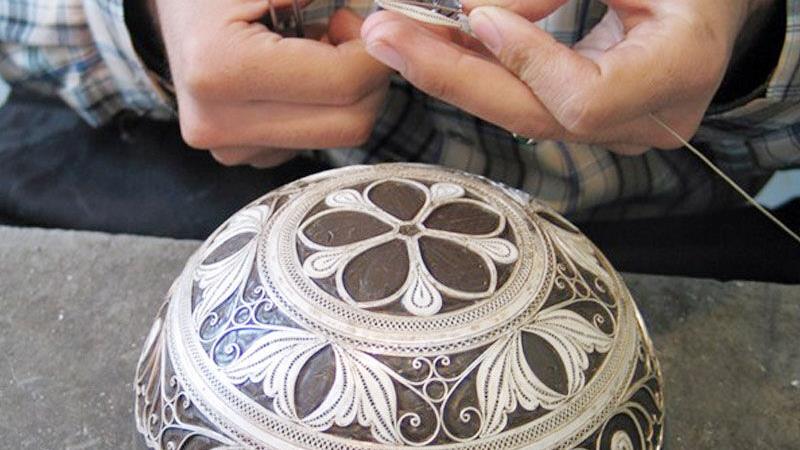 رتبه پنجم کشور در تولید صنایع دستی از آن زنجان است