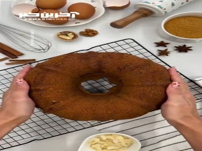 کیک سینامون یک عصرانه جذاب