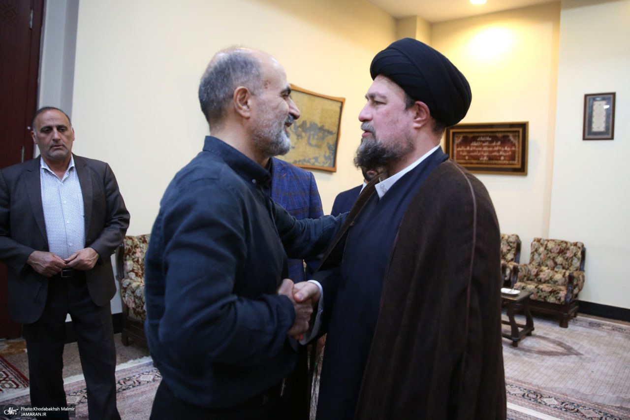 تشییع و خاکسپاری حاج علی اکبر شفیعی در حرم مطهر امام خمینی (س)