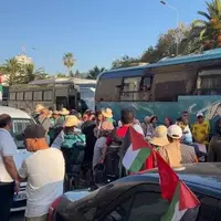 «کاروان پایداری» تونس خود را به لیبی رساند