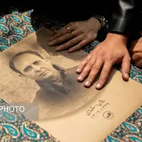 عکس/ مراسم تشییع پیکر «بیژن اشتری»