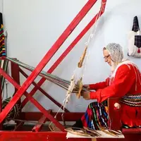 روستای جهانی چادرشب بافی