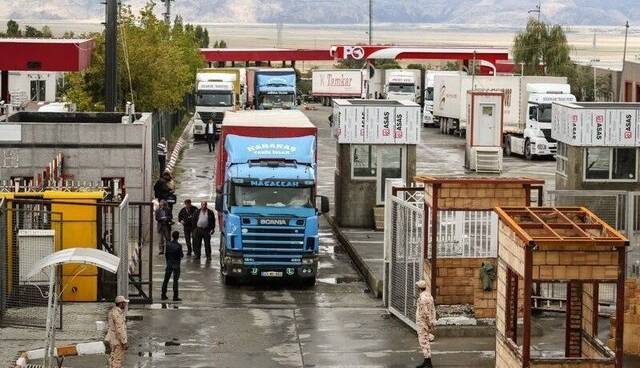 رشد 127 درصدی ترانزیت خروجی از مرز بازرگان