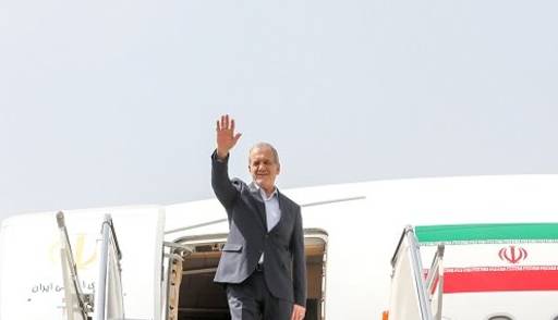 رئیسجمهور وارد استان ایلام شد