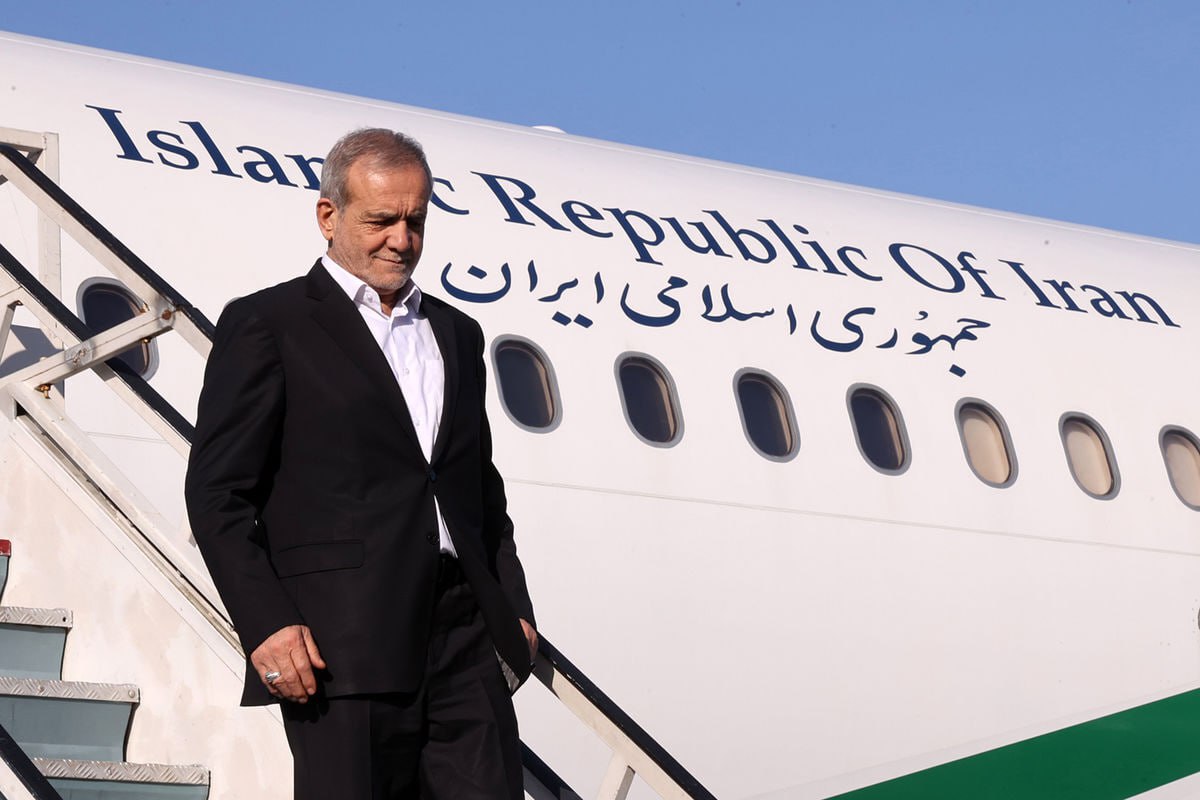 رئیس‌جمهور وارد ایلام شد