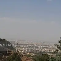 شاخص هوای اصفهان بر مدار نارنجی آلودگی