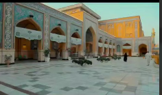 صحن حضرت فاطمه (س) مزین به جلوه‌های عشق و شکوه علوی