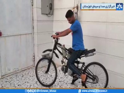 خلاقیت دانش‌آموز خوزستانی با اختراع موتور