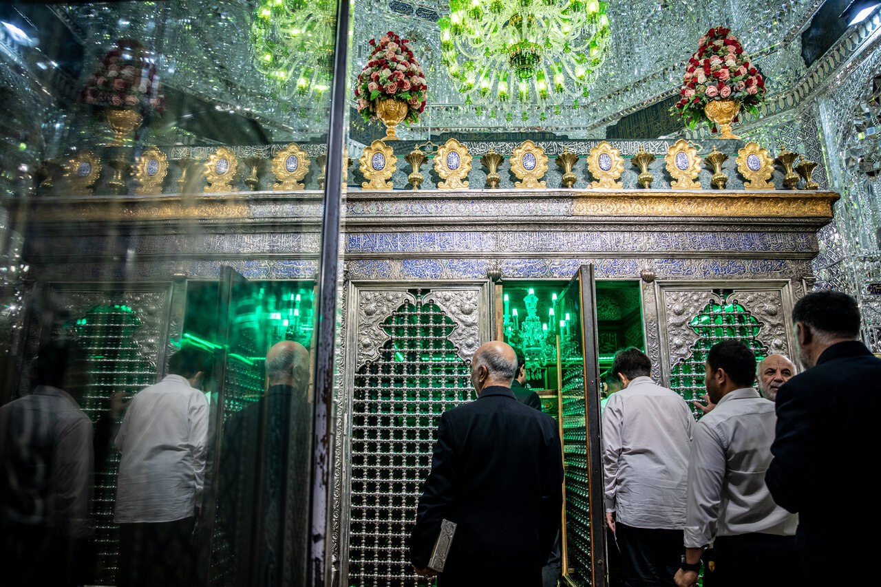 عکس/ مراسم غبارروبی حرم حضرت عبدالعظیم حسنی (علیه‌السلام)