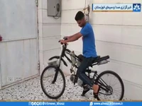 خلاقیت دانش‌آموز خوزستانی با اختراع موتور