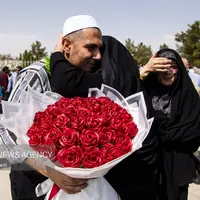 ورود نخستین گروه حجاج ایرانی به فرودگاه اصفهان
