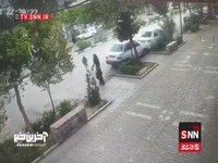 لحظه سرقت موبایل از یک زن در مشهد