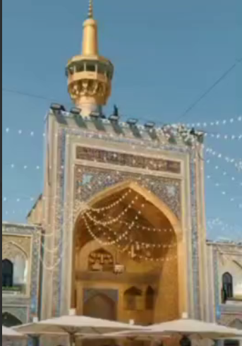 حال و هوای حرم‌ مطهر امام رضا علیه‌السلام در آستانه عید سعید غدیر