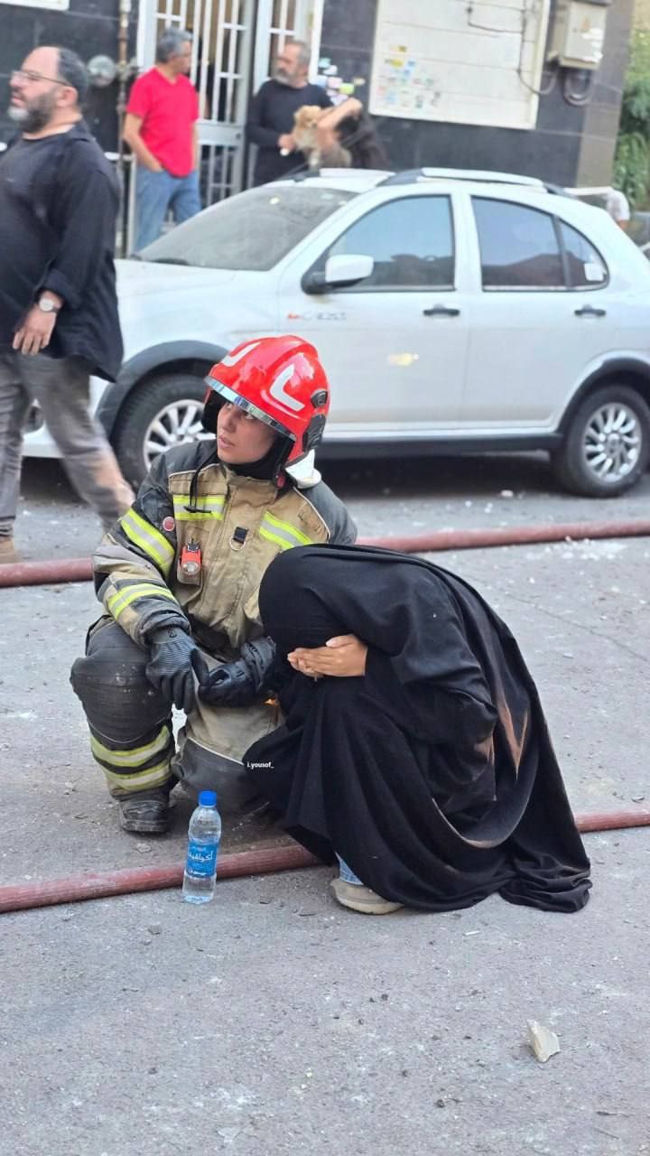 عکس/ تصویری دردناک از حملات امروز اسرائیل به مناطق مسکونی