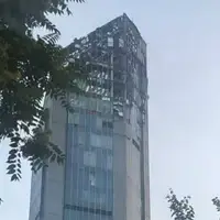 عکس/ برج منطقه جهان کودک تهران بعد از حمله اسرائیل