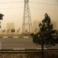 وزش باد شدید و خیزش گرد و خاک در برخی مناطق کشور 