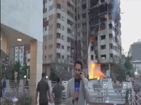 گزارش زندۀ شبکۀ خبر از یکی از مناطق تهران