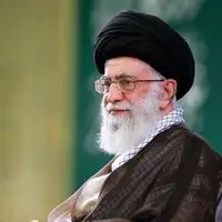 پوستر معنادار سایت رهبر انقلاب با هشتگ رژیم کودک‌کش