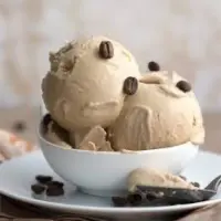 بستنی قهوه خانگی و خوشمزه