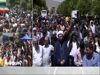 خروش ملت ایران در پی حمله رژیم صهیونیستی به بخش‌هایی از خاک کشورمان