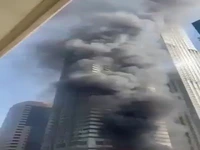 آتش‌سوزی در برج مارینا دبی