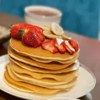 پنکیک هتلی خوشمزه با بافت پنبه ای