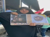 معلمی که دانش‌آموزانش توسط اسرائیل شهید شدند