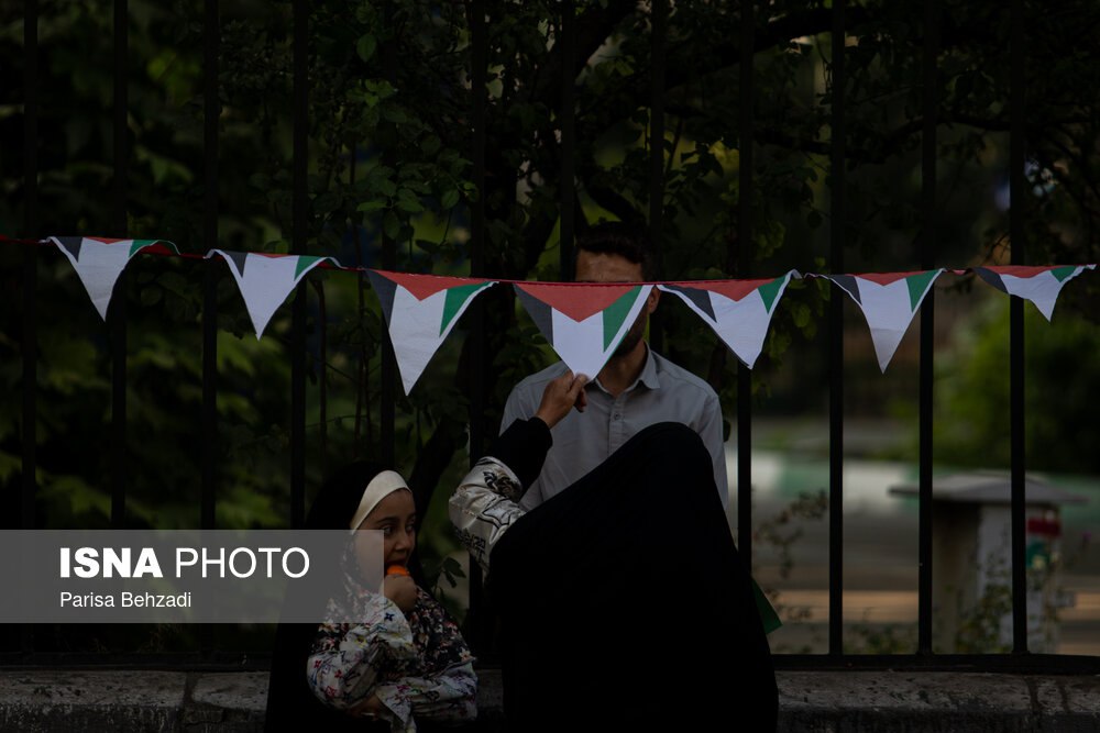 عکس/ تجمع بزرگ مردمی «ایران؛ ذوالفقار علی» در تهران