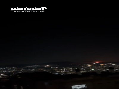 تصاویری از اصابت مستقیم موشک ایران به شمال فلسطین اشغالی