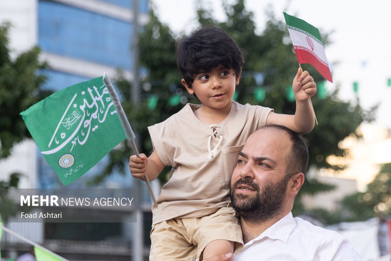 عکس/ راهپیمایی کیلومتری غدیر