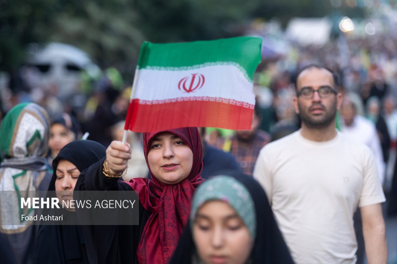 عکس/ راهپیمایی کیلومتری غدیر
