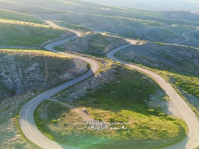 جاده‌ی زیبای طارم به زنجان