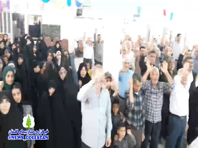 واکنش انقلابی مردم کلاله به حمله جنایت کارانه اسرائیل