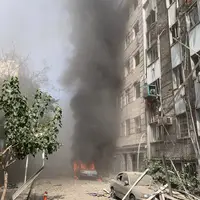 صدای ۲ انفجار در مرکز تهران