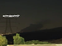 دود غلیظ هم اکنون در آسمان غرب تهران
