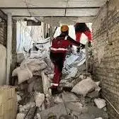 نجات 6 کارگر از زیر آوار با تلاش 25 آتش‌نشان