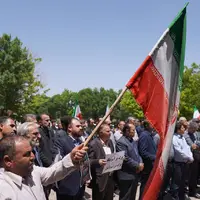 تجمع دانشگاهیان استان اردبیل در محکومیت تجاوز رژیم صهیونیستی به ایران