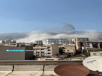 منطقه ای در نیاوران مورد هدف رژیم صهیونیستی قرار گرفت