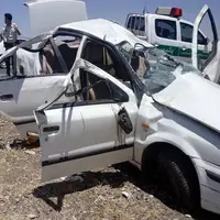 خواب‌آلودگی راننده سمند، جان سرنشین را گرفت