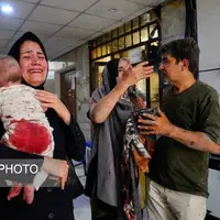  تصاویری تلخ از تجاوز اسرائیل به منطقه مسکونی غیر نظامی تهران