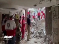 ادامه عملیات امدادرسانی در نارمک در پی حمله رژیم صهیونیستی
