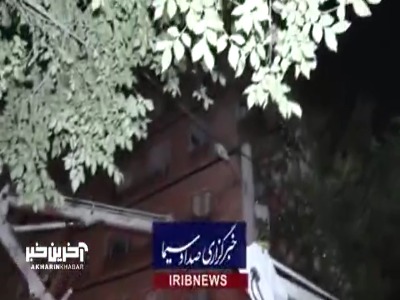 تخریب ساختمان‌های مسکونی در نارمک تهران بر اثر حملات رژیم صهیونیستی