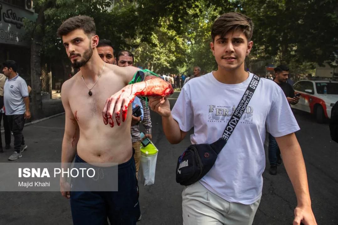  تصاویری تلخ از تجاوز اسرائیل به منطقه مسکونی غیر نظامی تهران