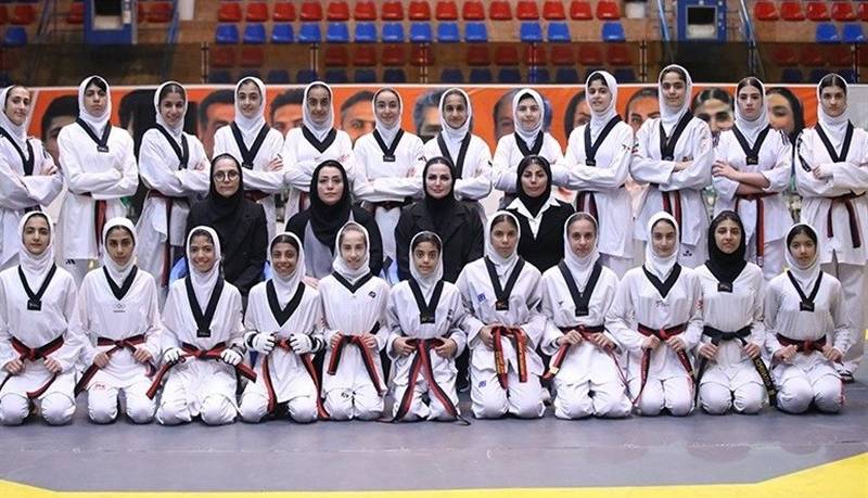 معرفی نفرات راه یافته به اردوی تیم تکواندو دختران نونهال
