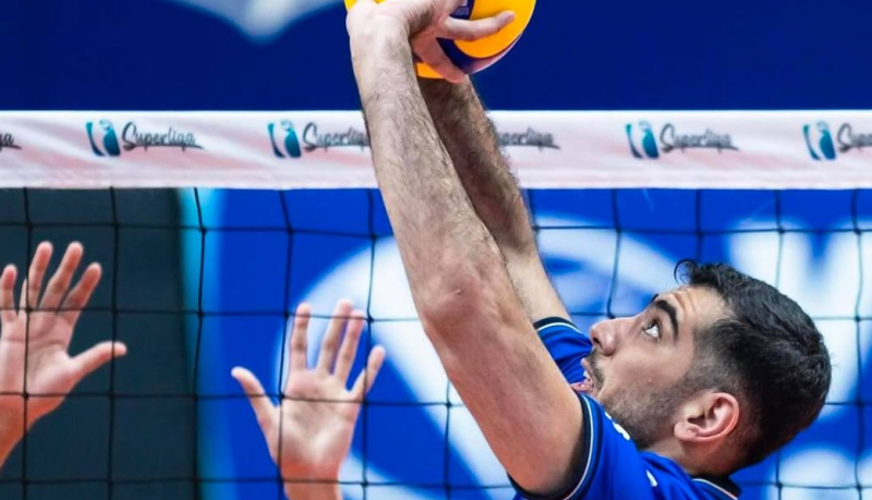 حرکت استثنایی کاپیتان ایران مورد توجه FIVB