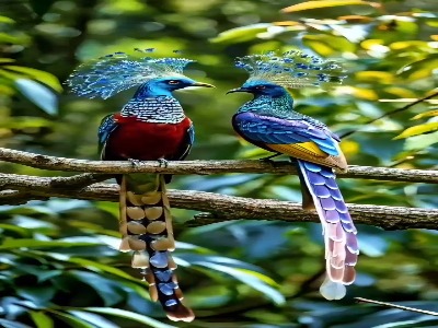 نقاشی زیبای خدا در طبیعت